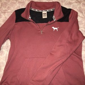 PINK quarterzip